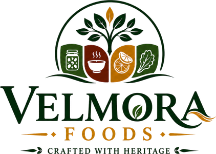 Velmora Foods logo